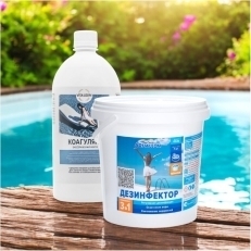 Уход за бассейном, бытовая химия