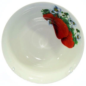 Салатник фарфоровый 12,5см 230мл "Клубника"