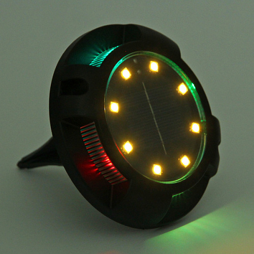 Фонарь садовый Streetlight 12 см, d=11 см, на солнечной батарее, Мультицвет_9