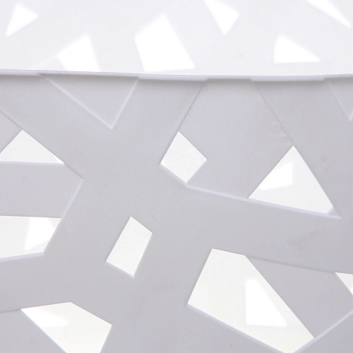 Корзина для хранения БИСКОТТИ, цвет дымчатый белый, 39,223,5см (лейбл)_3