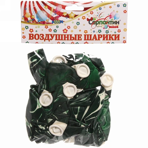 Воздушные шары Мираж 25шт 1230см зеленый_3