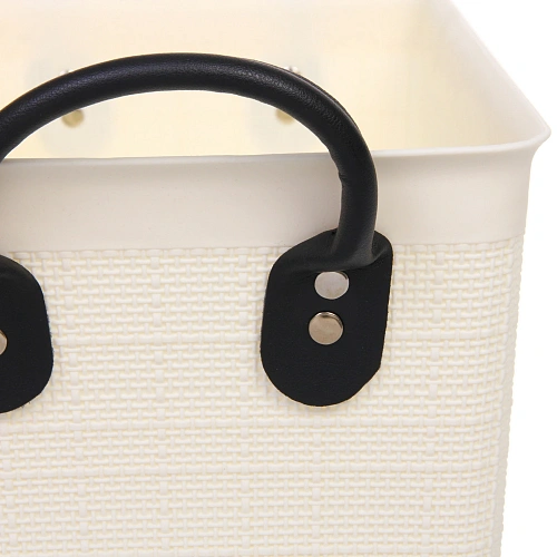 Корзина - органайзер для хранения СТЭНТ, цвет белый, 355235205см _6