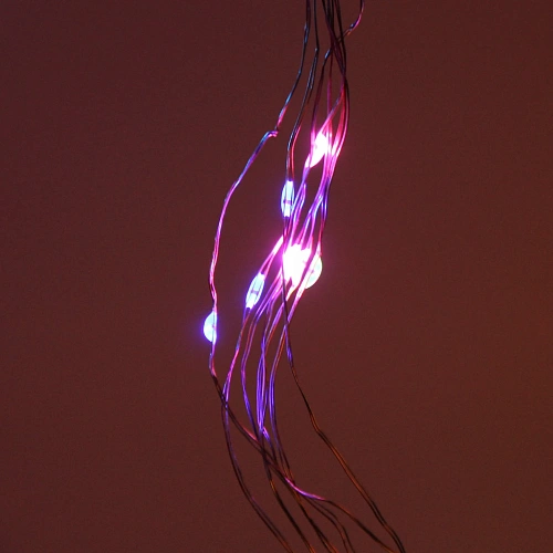 Подставка для шаров светящаяся Праздник (основа, 7 палочек с держателями)_6