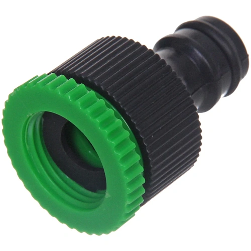 Шланг растягивающийся Чудо до 15м в наборе с пистолетом и коннекторами, цвет зеленый _6