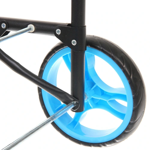 Тележка хозяйственная с сумкой (932538см, колеса 16см,грузоподъемность до 30 кг) синяя DC307_13