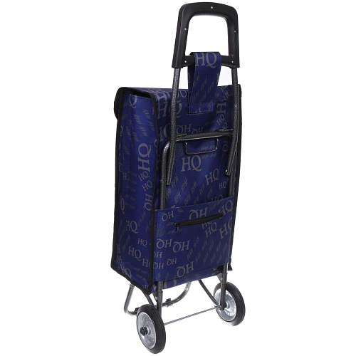 Тележка хозяйственная с сумкой (933326см, колеса 14 см, грузоподъемность до 25 кг) синяя SYD-007_5