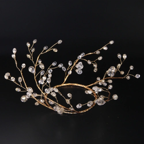 Декоративное украшение "Изысканный блеск" d-10 см, Золото