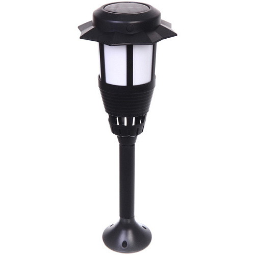 Фонарь садовый Пронто 12,512,5 см (h=45 см) на солнечной батарее (универсальный), Эффект горящего пламени_11