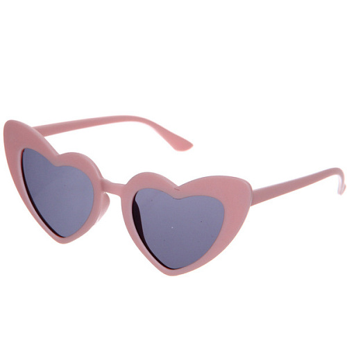Очки солнцезащитные детские ЛЕТОЗДЕСЬ, сердечки, микс 6 цветов_7