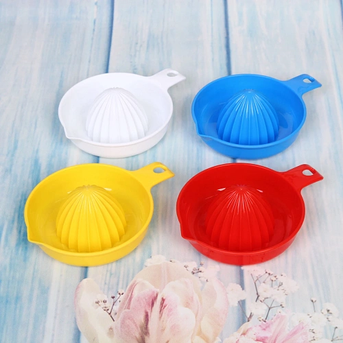 Соковыжималка пластиковая для цитрусовых с ручкой 19144,5см, цвета микс_3