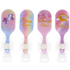 Расческа массажная овальная "Коллекция ИМАНИ - ТВОИ МЕЧТЫ", микс 4 дизайна, 23*7,5см (PVC подвес)