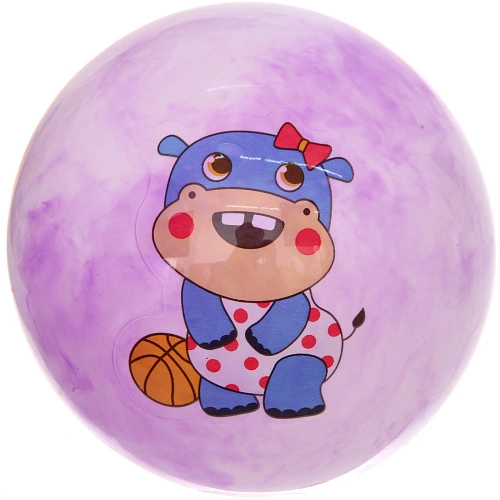 Мяч 22 см Зверята с мячиком, (50г)_7