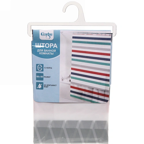 Штора для ванной 180х180 Селфи EVA Софи_4