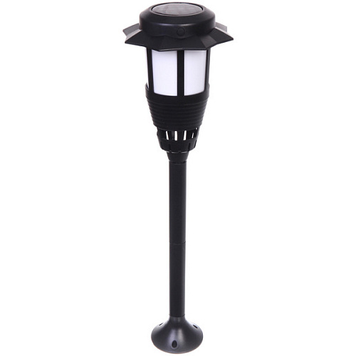 Фонарь садовый Пронто 12,512,5 см (h=45 см) на солнечной батарее (универсальный), Эффект горящего пламени_10