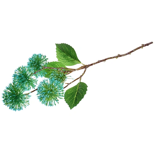 Цветок искусственный Natur 50см Каштан синий_7