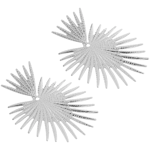 Серьги ЭЛЛОДИ, солнце, цвет золото и серебро, 75,5см_9