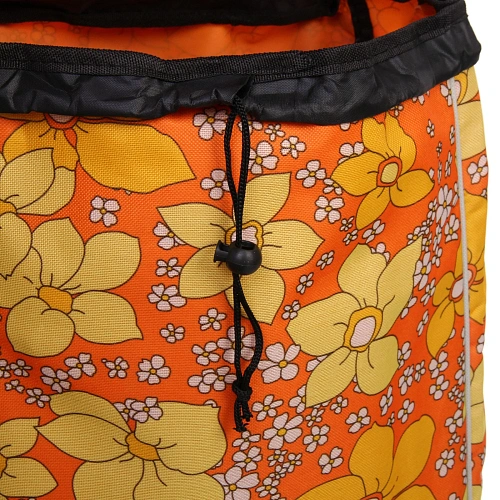 Тележка хозяйственная с сумкой (933034см, колеса 16см,грузоподъемность до 30 кг) Оранжевая_15