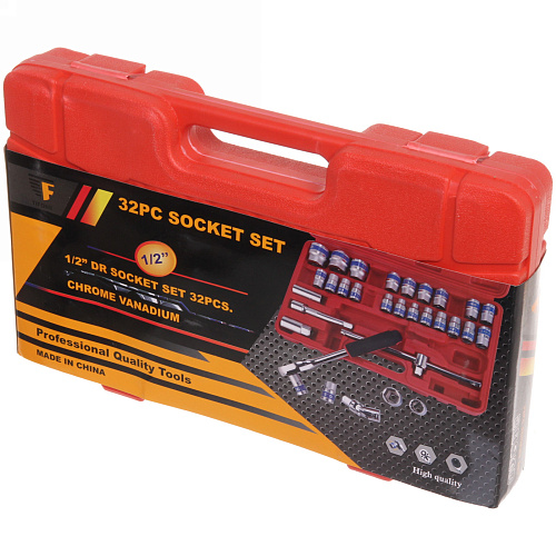 Набор инструментов универсальный 32 предметов в кейсе 3268_6