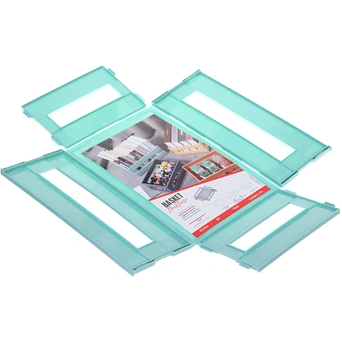 Ящик для хранения складной ДЭСПО, цвет бирюзовый, 2415,59,5см_4