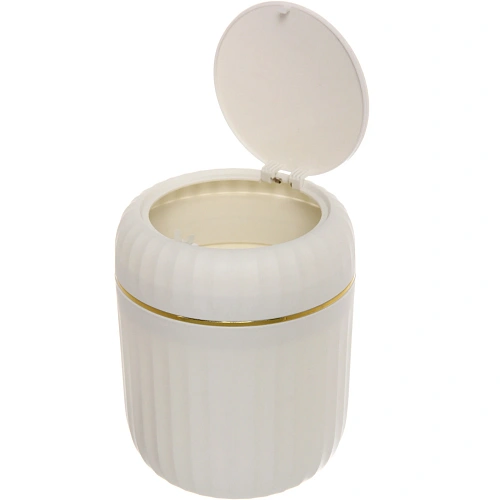 Контейнер для мусора круглый Velvet1,5л белый_3