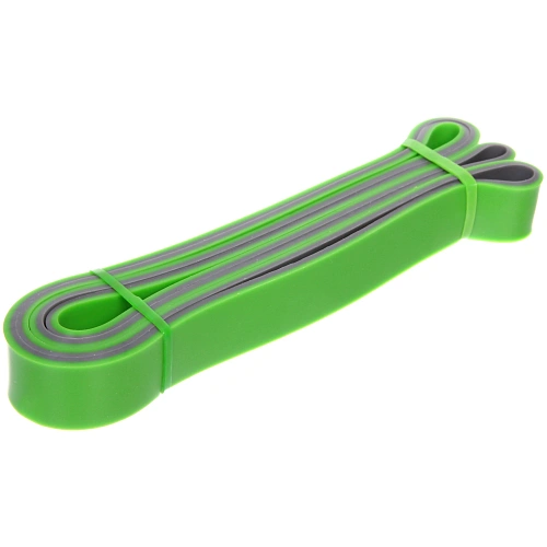 Резинка для фитнеса "Wellness" 29 мм (10-30 кг), зеленый (TPE)