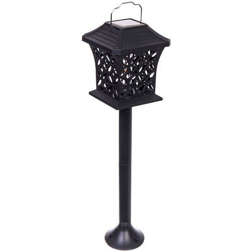 Фонарь садовый Вечер 121213,5 см (h=60 см) на солнечной батарее (универсальный), Теплый белый_11