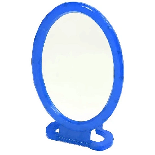 Зеркало настольное в пластиковой оправе Практик овал, подвесное 1713см_4