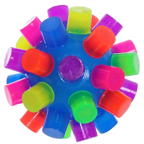 Мяч 6 см Яркое веселье попрыгун, с подсветкой_9