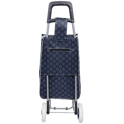 Тележка хозяйственная с сумкой (923327см, колеса 16см,грузоподъемность до 30 кг) синяя DC308AG2_6