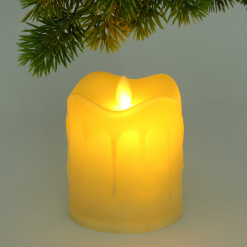 Сувенир с подсветкой "Свеча - Королевство" 9*10 см (работает от батареек 3 АА)