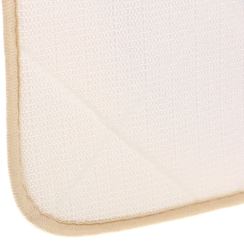 Набор для ванной и туалета 3 пр Калипсо ( 2 коврика 5080+5040, 1 чехол на крышку) бежевый_4