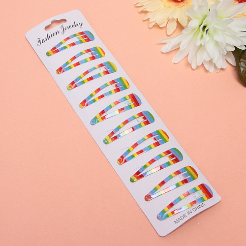 Зажим для волос 10шт Your Jewelry - Polychrome, 6,51,2см_6