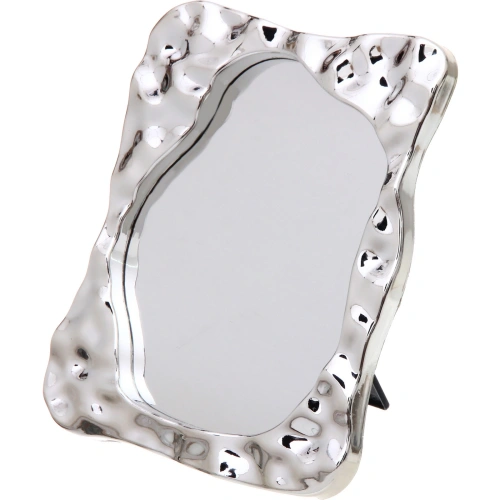 Зеркало настольное "ЭЛАНТРА", прямоугольник, цвет хром, 22,5*18см