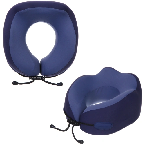 Подушка дорожная "TRIP - Dream", мемори-эффект, цвет синий