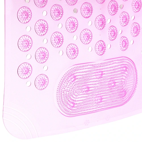 Коврик в ванну Селфи 70х35 ПВХ Бэтти розовый_3