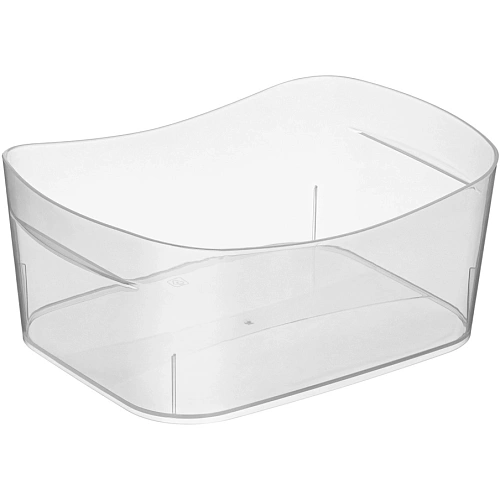 Корзина для хранения универсальная, цвет прозрачный 1,6л 19*14*8см