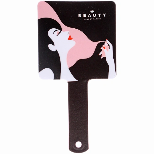 Зеркало косметическое ТРАТТОРИЯ, микс 4 дизайна, 23,412см (PVC подвес) _3