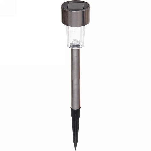 Фонарь садовый "Классик" 30*4,6*4,6 см на солнечной батарее, Белый