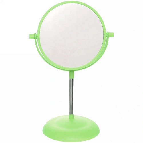 Зеркало настольное на ножке Beauty, двухстороннее с увелич, микс 3 цвета, 30см, d-15см_9