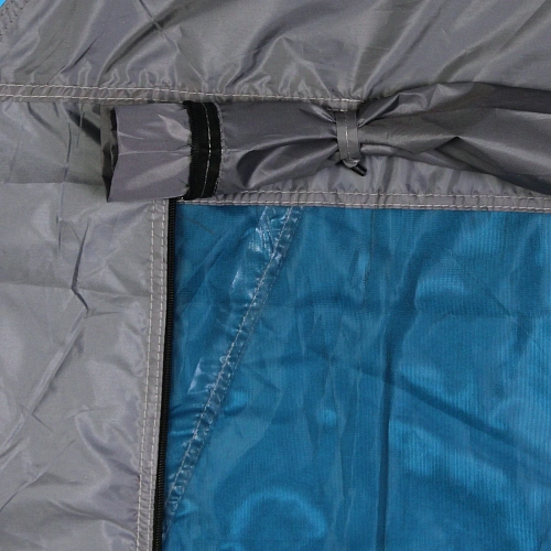 Палатка туристическая Кама-3 двухслойная, (100+215)215170 см, цвет серо-синий 2064_34