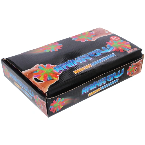 Мяч 6 см Яркое веселье попрыгун, с подсветкой_6