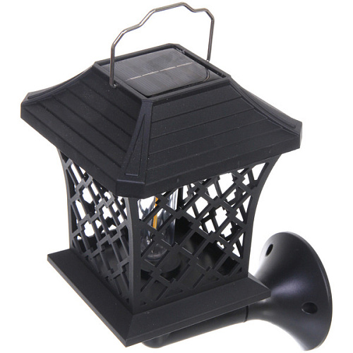 Фонарь садовый Винтаж 121213,5 см (h=60 см) на солнечной батарее (универсальный), тёплый белый_4