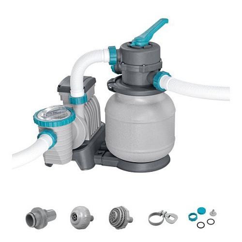 Насос-фильтр песочный для бассейнов, 6056 л/ч Bestway (58497)
