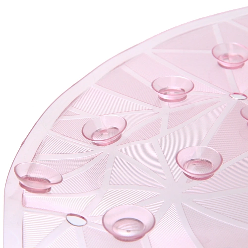 Коврик в ванну 68х38 Милана розовый_4