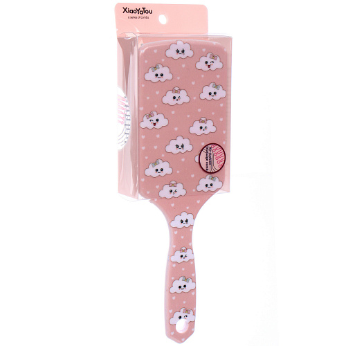 Расческа массажная прямоугольная форма КОЛЛЕКЦИЯ ИМАНИ - НЕЖНОСТЬ ОБЛАКОВ, микс 4 дизайна, 247,5см (PVC упаковка)_9