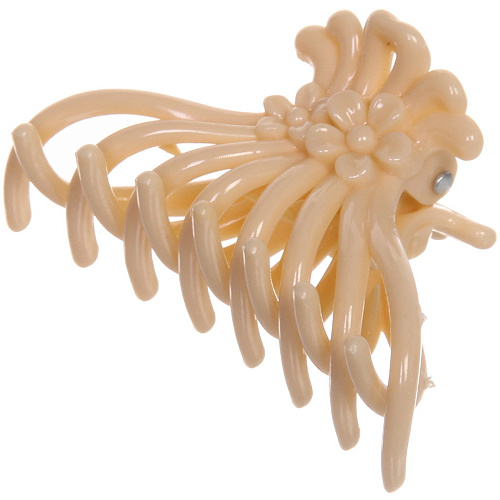 Заколка-краб для волос Amelia - Flowers, микс 6 цветов, 632см, ( в индивид пакете со стикером)_5