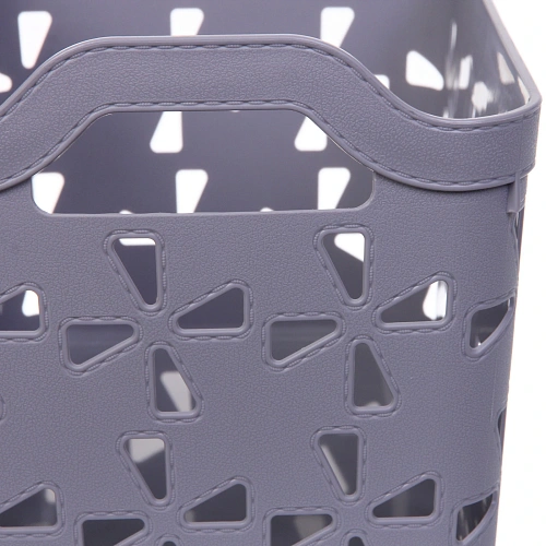 Корзина для хранения БРУТТИ, цвет серая гавань, 312121см (лейбл)_3