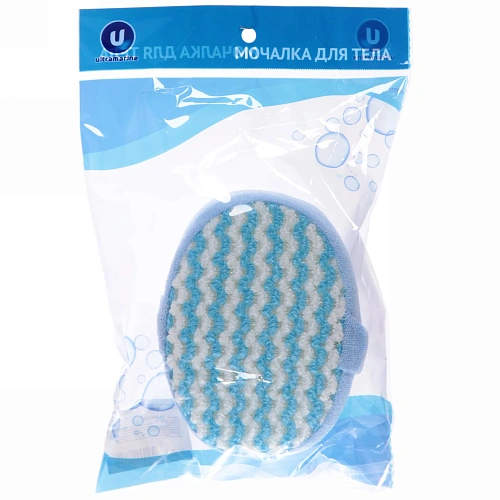 Мочалка для лица и тела Ультрамарин - Парадиз, мягкая, цвет микс, 15105см_11