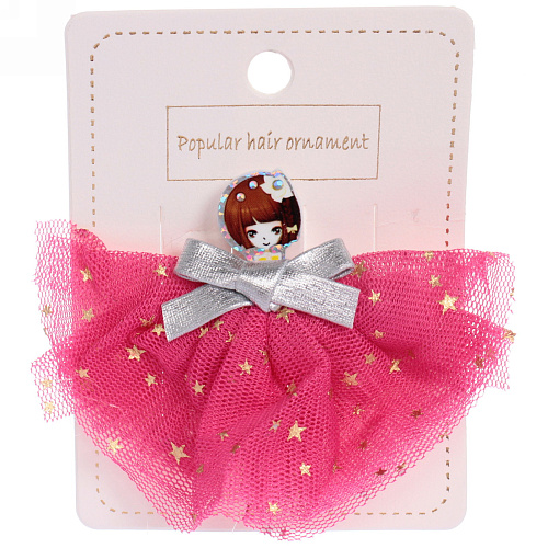 Зажим для волос Японка”, микс 6 цветов, 8,56,5см_5