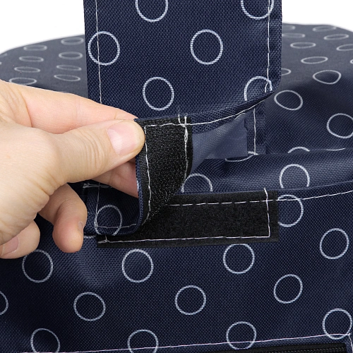 Тележка хозяйственная с сумкой (923327см, колеса 16см,грузоподъемность до 30 кг) синяя DC308AG2_11